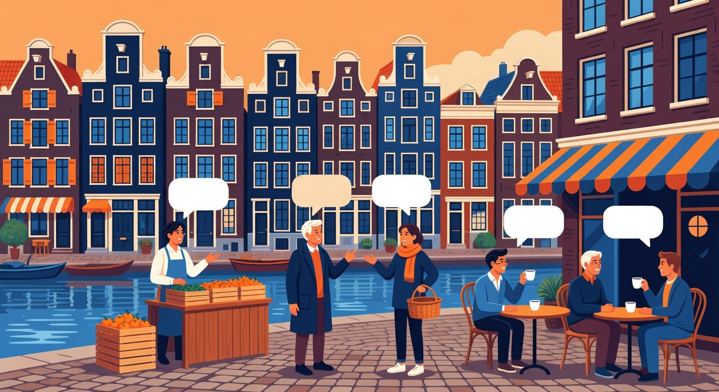 Explore Dutch Town: Learn Dutch by Playing