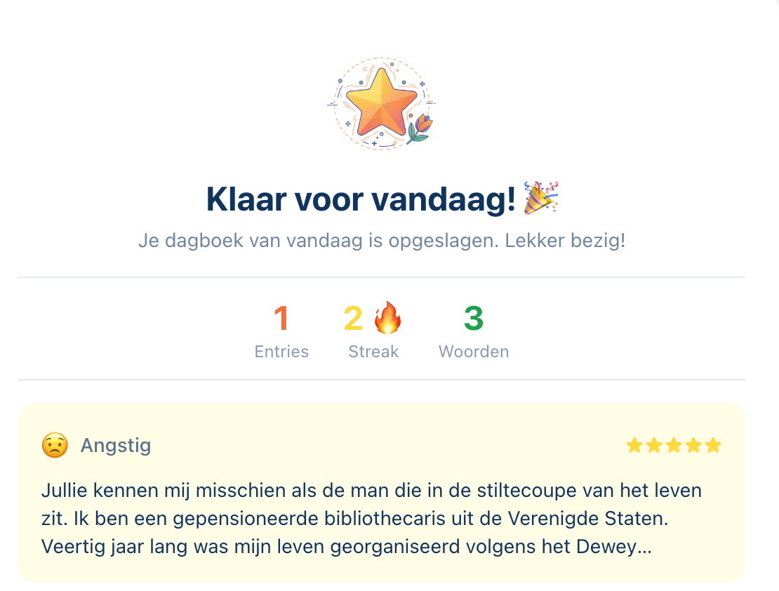 Dagboek screenshot 9